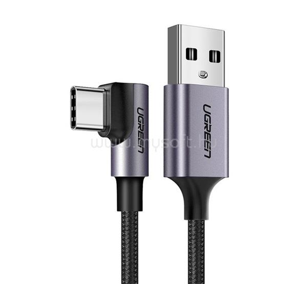 UGREEN UGREEN US284 adatkábel USB - Type-C, 200cm, FEKETE