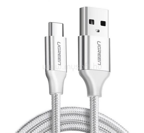 UGREEN UGREEN US288 adatkábel USB - Type-C, 300cm, FEHÉR