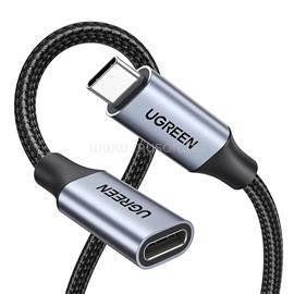 UGREEN US372 USB-C apa - USB-C anya Gen 2 hosszabbító kábel 1 m (Space szürke) UGREEN_30205 small