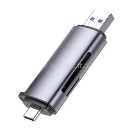 UGREEN USB A/C adapter SD/microSD kártyaolvasó (szürke) UGREEN_50706 small