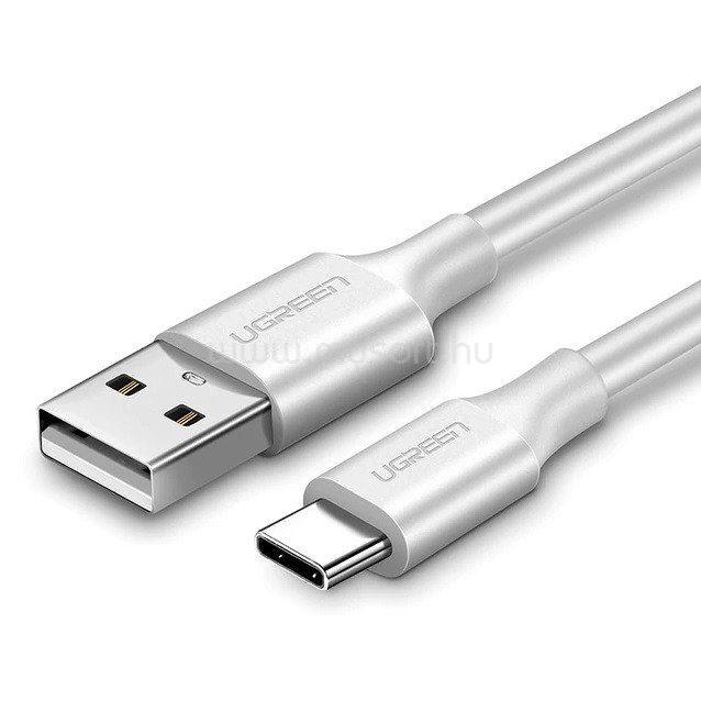 UGREEN UGREEN US287 adatkábel USB - Type-C, 150cm, FEHÉR