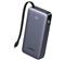UGREEN vésztöltő USB+Type-C aljzat 20000mAh, LED kijelző + fix Type-C kábel, SÖTÉTSZÜRKE UGREEN_55988B small