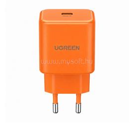 UGREEN UGREEN X524 ZAPIX hálózati töltő Type-C aljzat 45W, PD gyorstöltő 2.0, NARANCSSÁRGA UGREEN_95321 small