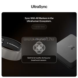 ULTRAHUMAN Home - Air quality sensing - Noise detection - Natural & blue light exposure - Temperature tracking - Humidity monitoring UHRA-HOME small
