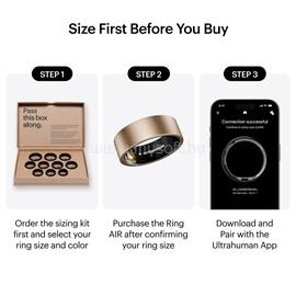 ULTRAHUMAN Ring Air - Smart Ring, Charger, USB Cable / Size-05- Brushed_Rose_Gold UHRA-BR-05 small