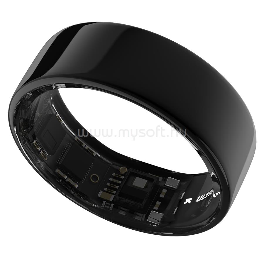 ULTRAHUMAN Ring Air - Smart Ring, Charger, USB Cable / Size-11- Aster_Air_Black