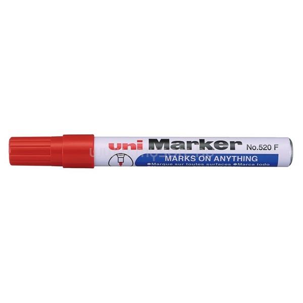 UNI 520 alkoholos piros marker