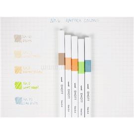 UNI Emott No.6 Nature Colors 5db-os vegyes színű tűfilc készlet UNI_2UEMOTTNO6 small