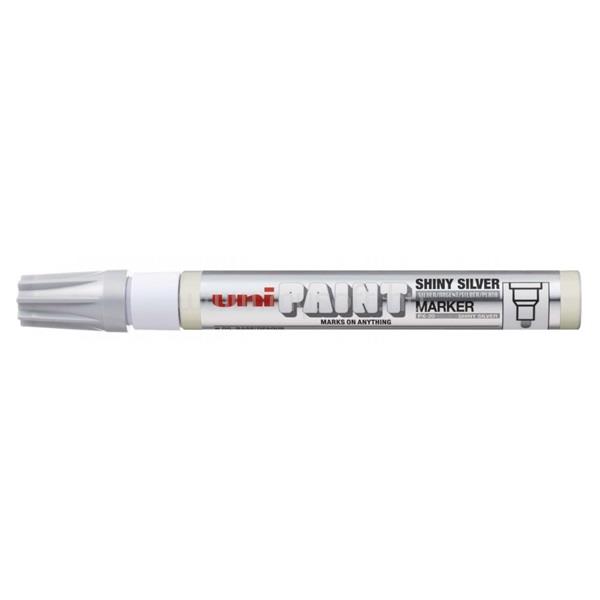 UNI Paint Marker Pen Medium PX-20 - Shiny Silver