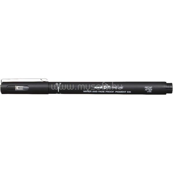 UNI PIN 0,7 mm fekete rajzmarker