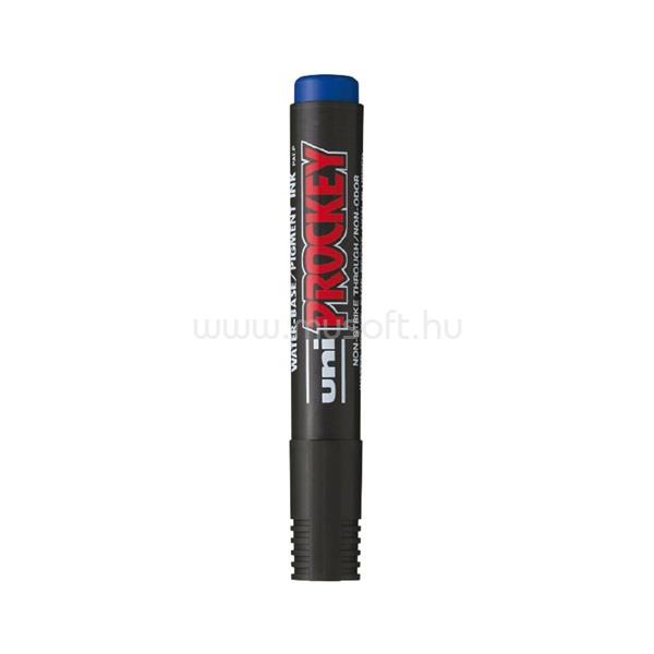 UNI PM-126 Prockey vágott hegyű kék flipchart marker