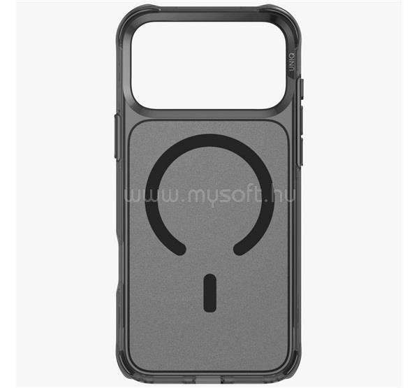 UNIQ iPhone 18 Pro Max / 17 Pro Max UNIQ LIFEPRO XTREME szilikon telefonvédő ultravékony, mágneses, FEKETE