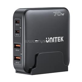 UNITEK 70W Desktop GaN Charging Station Black P1228ABK01-EU small