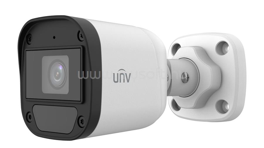 UNIVIEW 5MP analóg csőkamera, 4mm fix objektívvel, mikrofonnal (AF)
