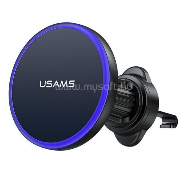USAMS CD277 autós tartó szellőzőre, wireless, FEKETE