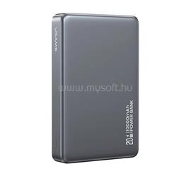 USAMS USAMS CY SERIES vésztöltő Type-C 10000mAh, PD gyorstöltő, TITÁNSZÜRKE 10KCD24203 small
