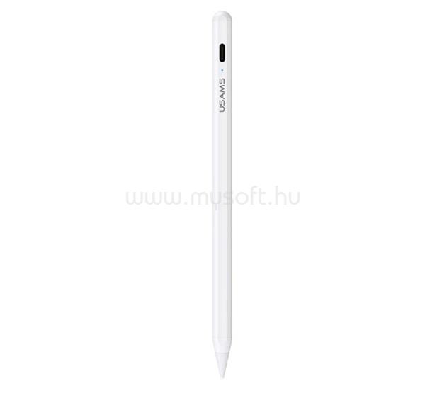 USAMS IPAD Air 13 (2026) / Air 11 (2026) érintő ceruza aktív, kapacitív, FEHÉR Apple Pencil kompatibilis