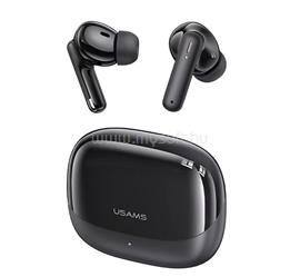 USAMS IF27 bluetooth fülhallgató SZTEREO v5.3, TWS + töltőtok, FEKETE IF27 small