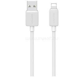 USAMS iPhone 14 Plus / 14 Pro Max / 14 Pro USAMS KY US-SJ694 adatkábel USB - lightning, 200cm, FEHÉR SJ694USB02 small