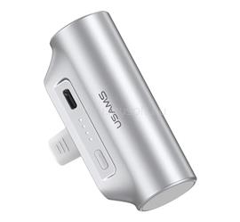 USAMS USAMS PB79 vésztöltő Type-C aljzat 3000mAh, Type-C csatlakozó, EZÜST 3KCD24802 small