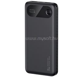USAMS USAMS PB80 vésztöltő 2 USB+Type-C 10000mAh, PD gyorstöltő, FEKETE 10KCD24901 small