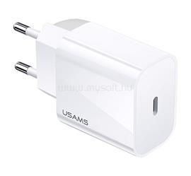 USAMS USAMS US-CC11 T34 hálózati töltő Type-C aljzat 20W, PD gyorstöltő, FEHÉR CC118_W small