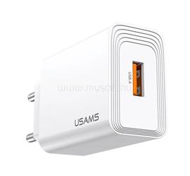 USAMS T69 hálózati töltő USB aljzat 10.5W FEHÉR CC326TC01 small