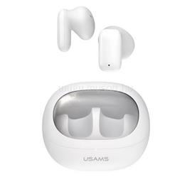 USAMS TWSTD bluetooth fülhallgató SZTEREO (v5.3, TWS, mikrofon + töltőtok) FEHÉR BHUTD01 small