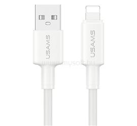 USAMS iPhone 14 Plus / 14 Pro Max / 14 Pro USAMS U90 adatkábel USB - lightning, 100cm, FEHÉR SJ762USB01 small