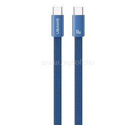 USAMS USAMS U96 adatkábel Type-C - Type-C, 120cm, SÖTÉTKÉK SJ783USB01 small