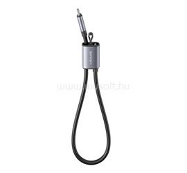 USAMS USAMS U97 adatkábel Type-C - Type-C, 30cm, SÖTÉTSZÜRKE SJ784USB01 small