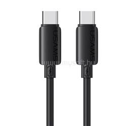 USAMS USAMS U98 adatkábel Type-C - Type-C, 100cm, FEKETE SJ787USB01 small