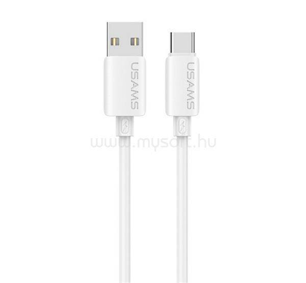 USAMS USAMS U98 adatkábel USB - Type-C, 100cm, FEHÉR
