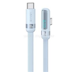 USAMS USAMS US-SJ653 adatkábel Type-C - Type-C, 120cm, VILÁGOSKÉK SJ653USB03 small