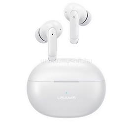 USAMS X-DON bluetooth fülhallgató SZTEREO v5.3, zajszűrő + töltőtok, FEHÉR BHUENCXD02 small