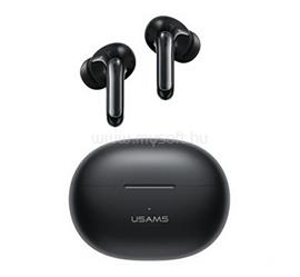 USAMS X-DON bluetooth fülhallgató SZTEREO v5.3, zajszűrő + töltőtok, FEKETE BHUENCXD01 small