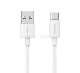 USAMS USAMS YD SERIES adatkábel USB - Type-C, 100cm, FEHÉR SJ708USB02 small