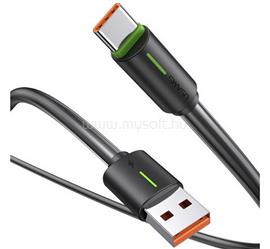 USAMS USAMS US-SJ732 YU adatkábel USB - Type-C, 100cm, FEKETE SJ732USB01 small