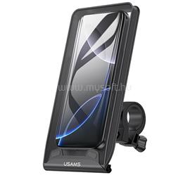 USAMS ZJ083 kerékpáros és motoros telefontartó kormányra rögzíthető, 4.7-7.2" méret, FEKETE ZJ083 small