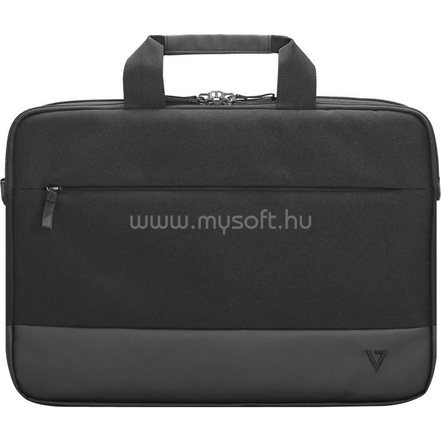 V7 14IN ECOFRIENDLY TOPLOAD BLK PROFESS. RFID POCKET PROTECTION