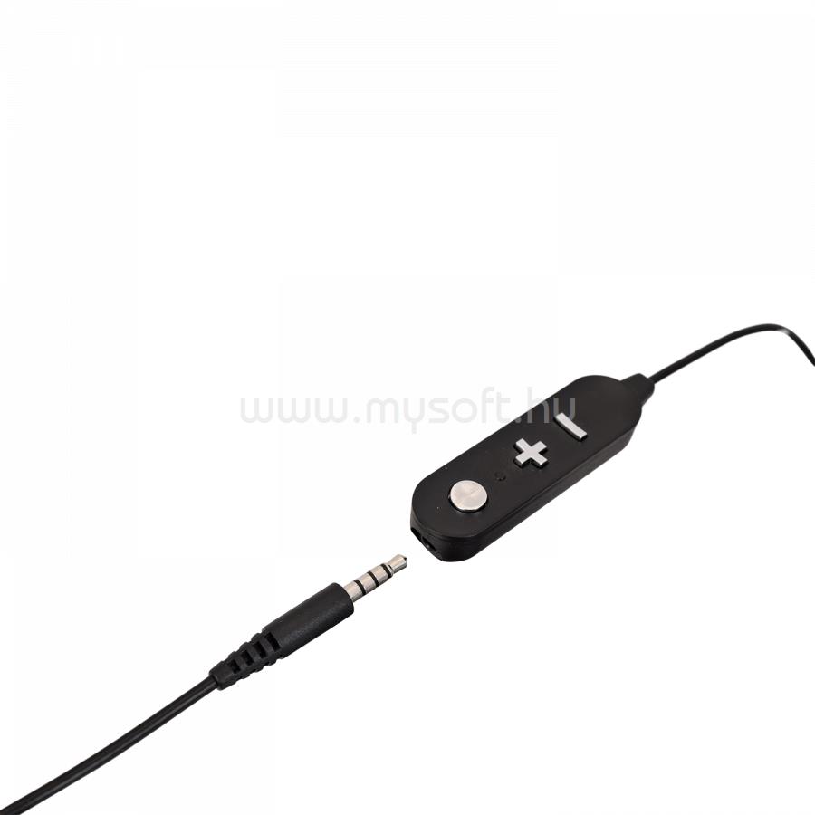 V7 AUDIO ADAPTER 3.5MM/USB-A VOL CONTROL MUTE