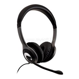 V7 DELUXE USB HEADSET W/MIC ON CABLE CONTROL 1.8M CABLE IN HU521-2EP small