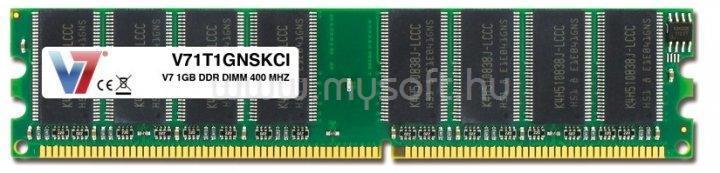 V7 DIMM memória 1GB DDR1 400MHZ CL3