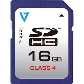 V7 SD CARD 16GB SDHC CL4 RETAIL VASDH16GCL4R-2E small