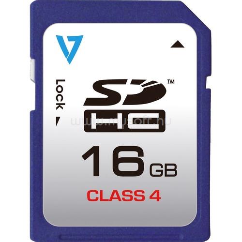 V7 SD CARD 16GB SDHC CL4 RETAIL