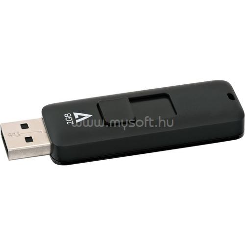 V7 VF22GAR-3E USB 2.0 2GB pendrive (fekete)