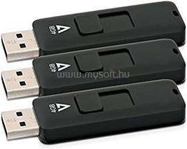 V7 VF24GAR-3PK-3E USB2.0 4GB 3 pack pendrive VF24GAR-3PK-3E small
