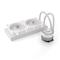 VALKYRIE Dragonfang 240 ARGB AiO CPU Liquid Cooler White 5298003820106 small