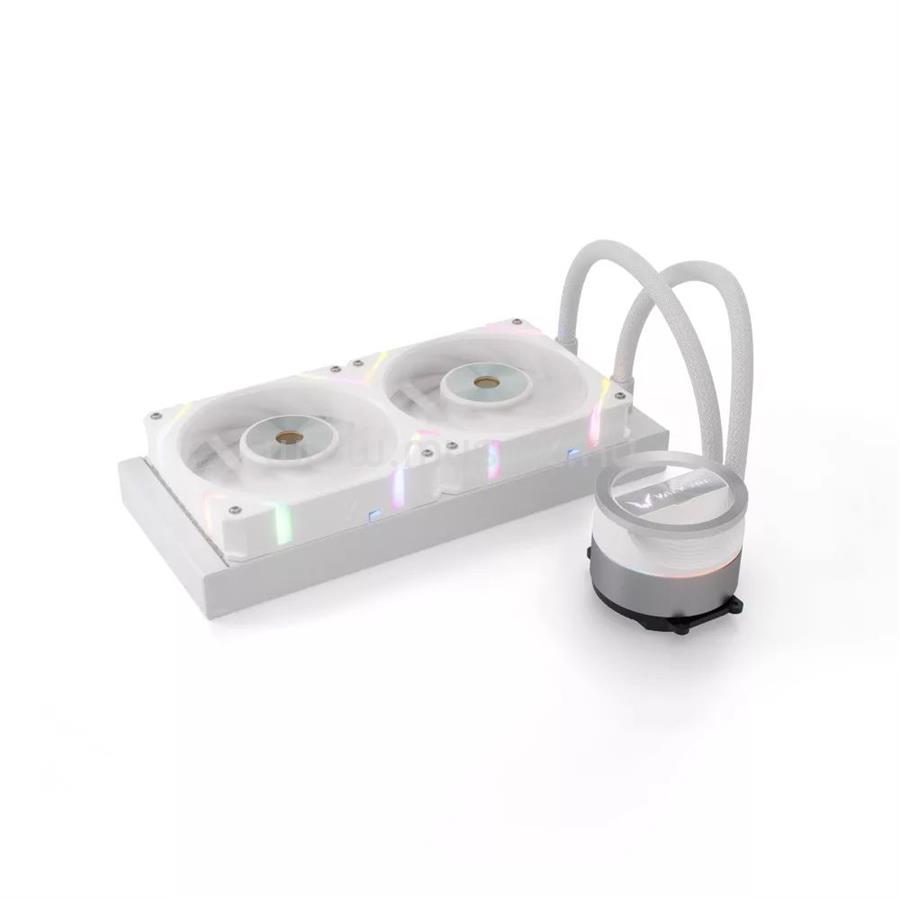 VALKYRIE Dragonfang 240 ARGB AiO CPU Liquid Cooler White