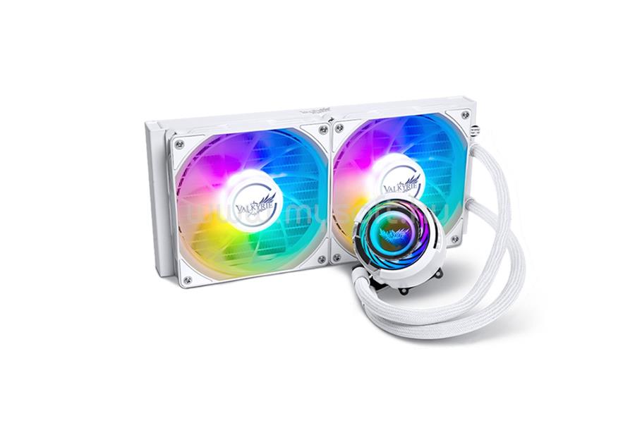 VALKYRIE Jarn 280 ARGB AiO CPU Liquid Cooler White